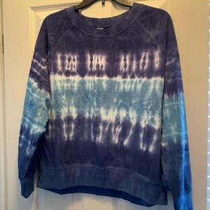 NWT Women’s Old Navy cropped Tie Dye Pullover L